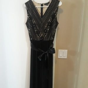 Elegant and beautiful night  black Dress